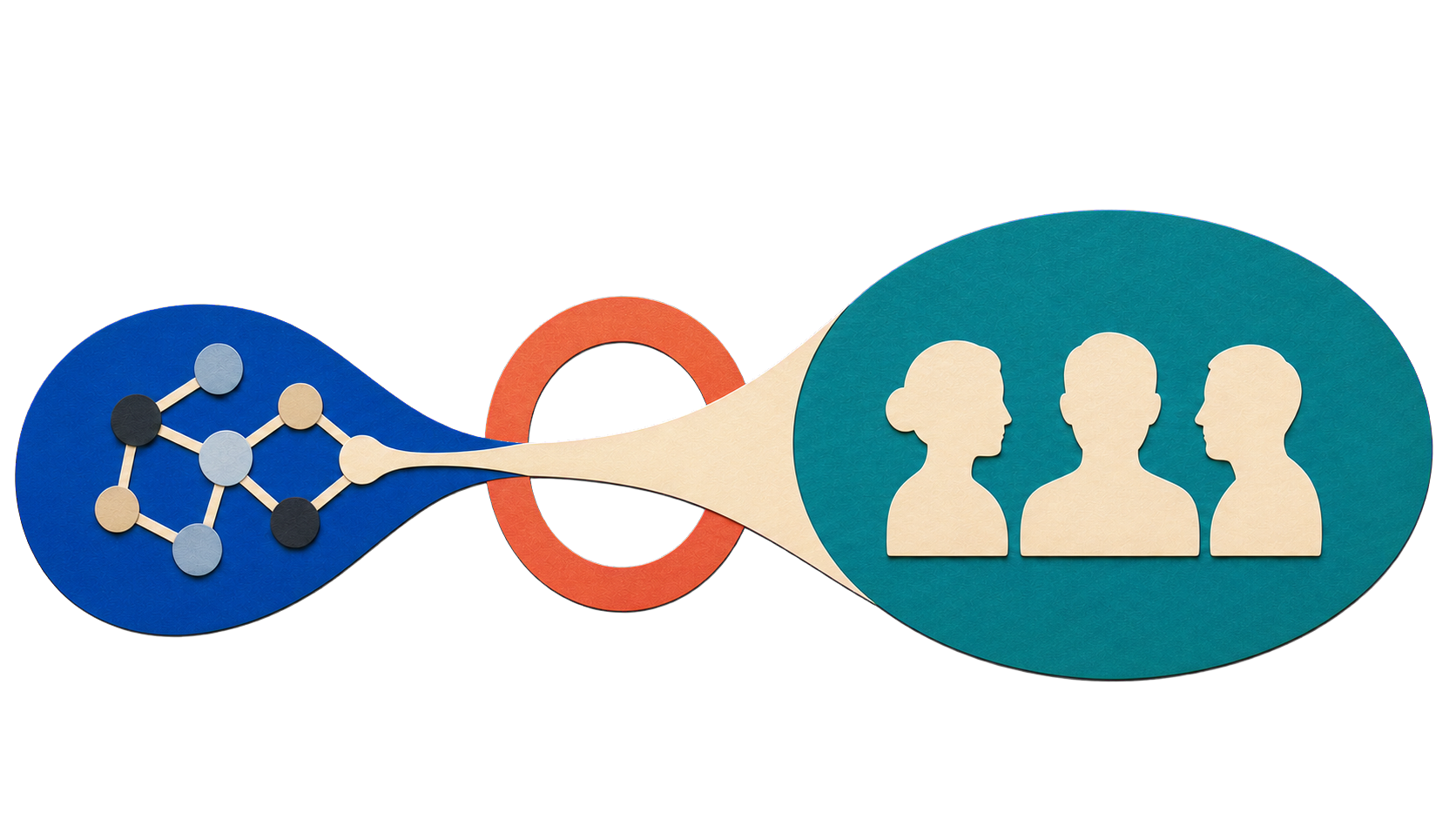 Computational model passing through a complete validation ring into a patient cohort